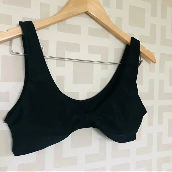 Black Knot Front Bikini Top Size M - Picture 2 of 4
